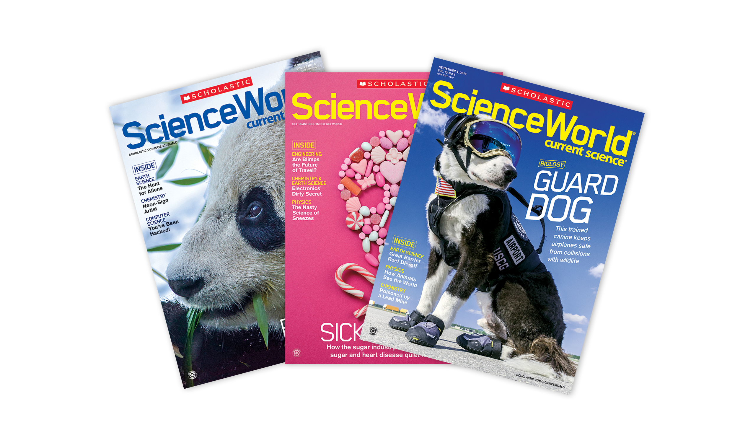 Science World magazine issues