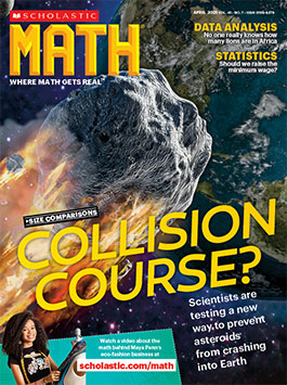 Scholastic MATH magazine cover